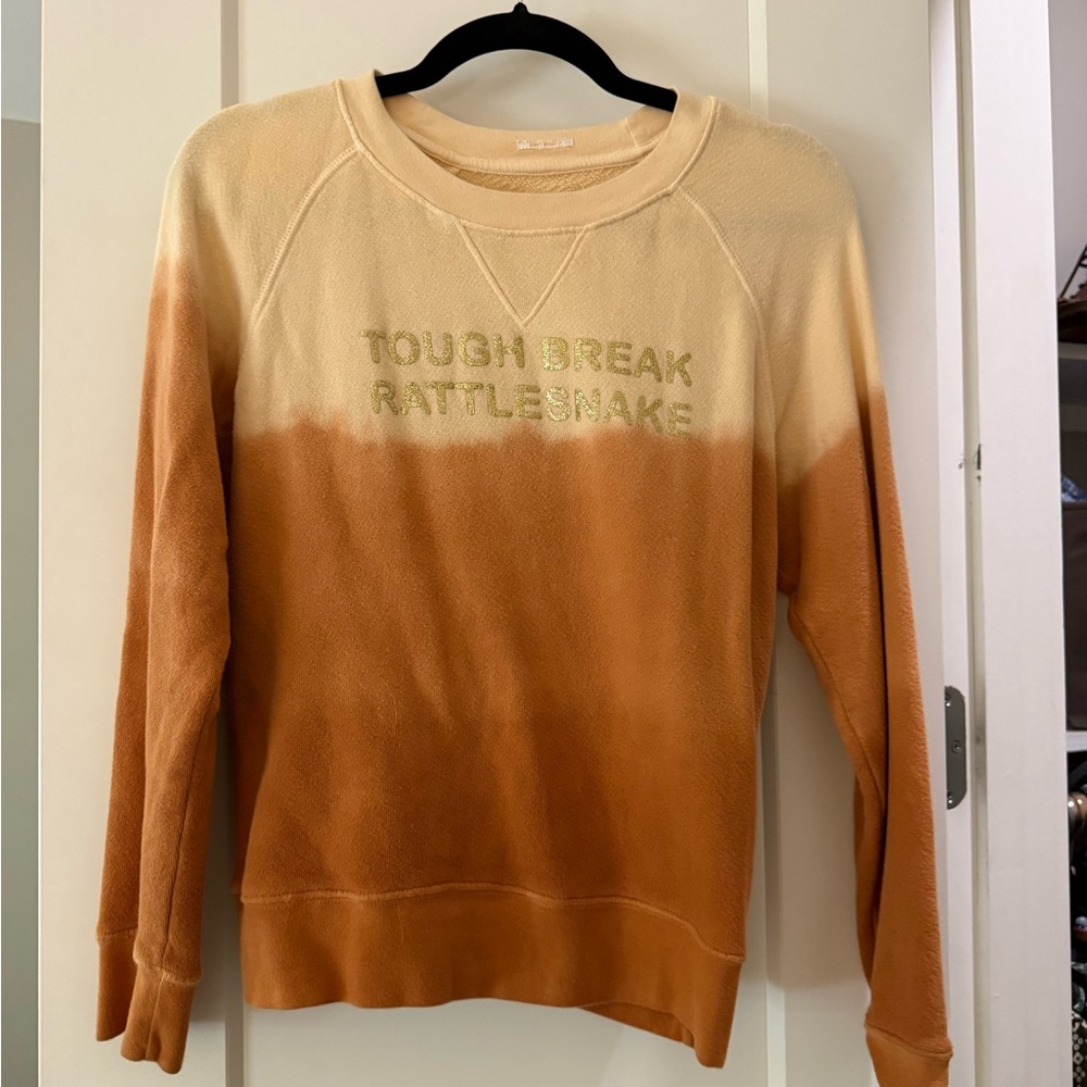 MOTHER tough break rattlesnake sweatshirt